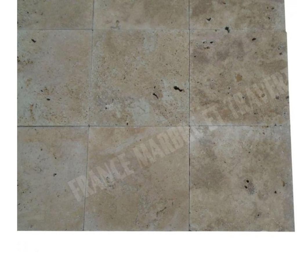  Var Forcalqueiret - 83136 - Photos Vivastreet Travertin Walnut Noisette 40x40 cm REF 3174