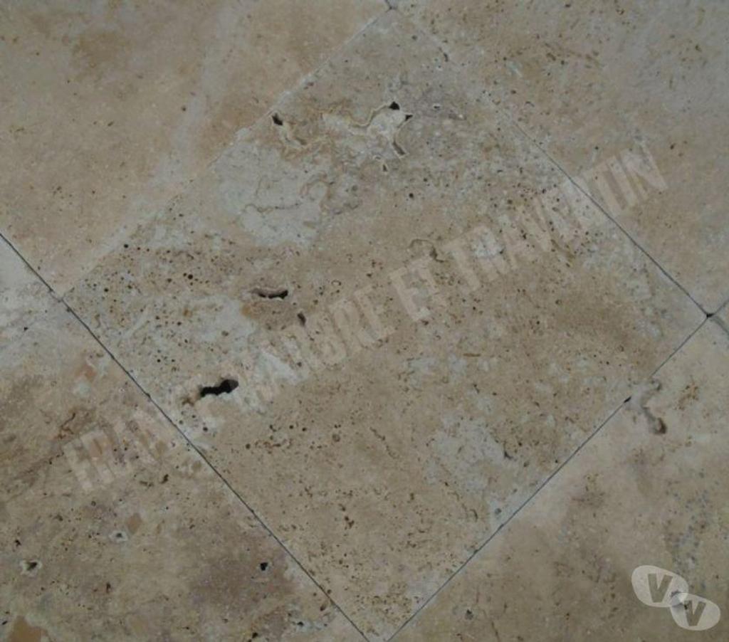  Var Forcalqueiret - 83136 - Photos Vivastreet Travertin Walnut Noisette 40x40 cm REF 3174