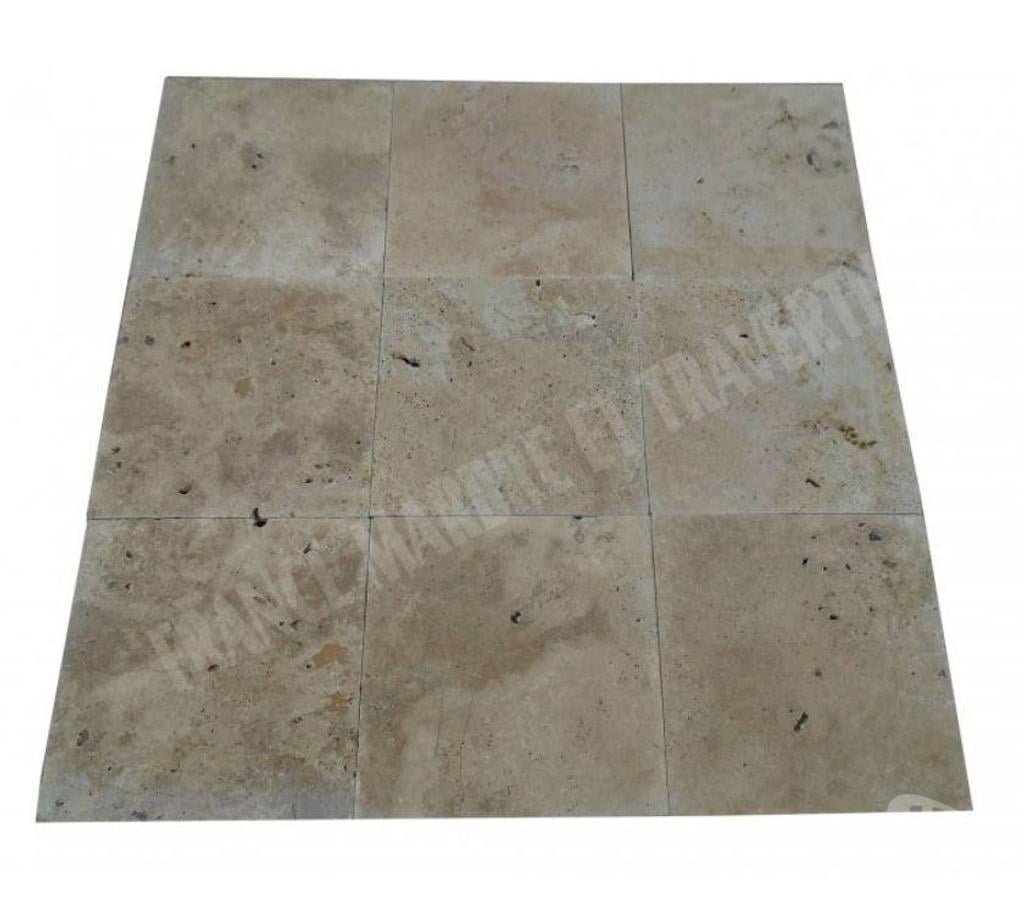  Var Forcalqueiret - 83136 - Photos Vivastreet Travertin Walnut Noisette 40x40 cm REF 3174