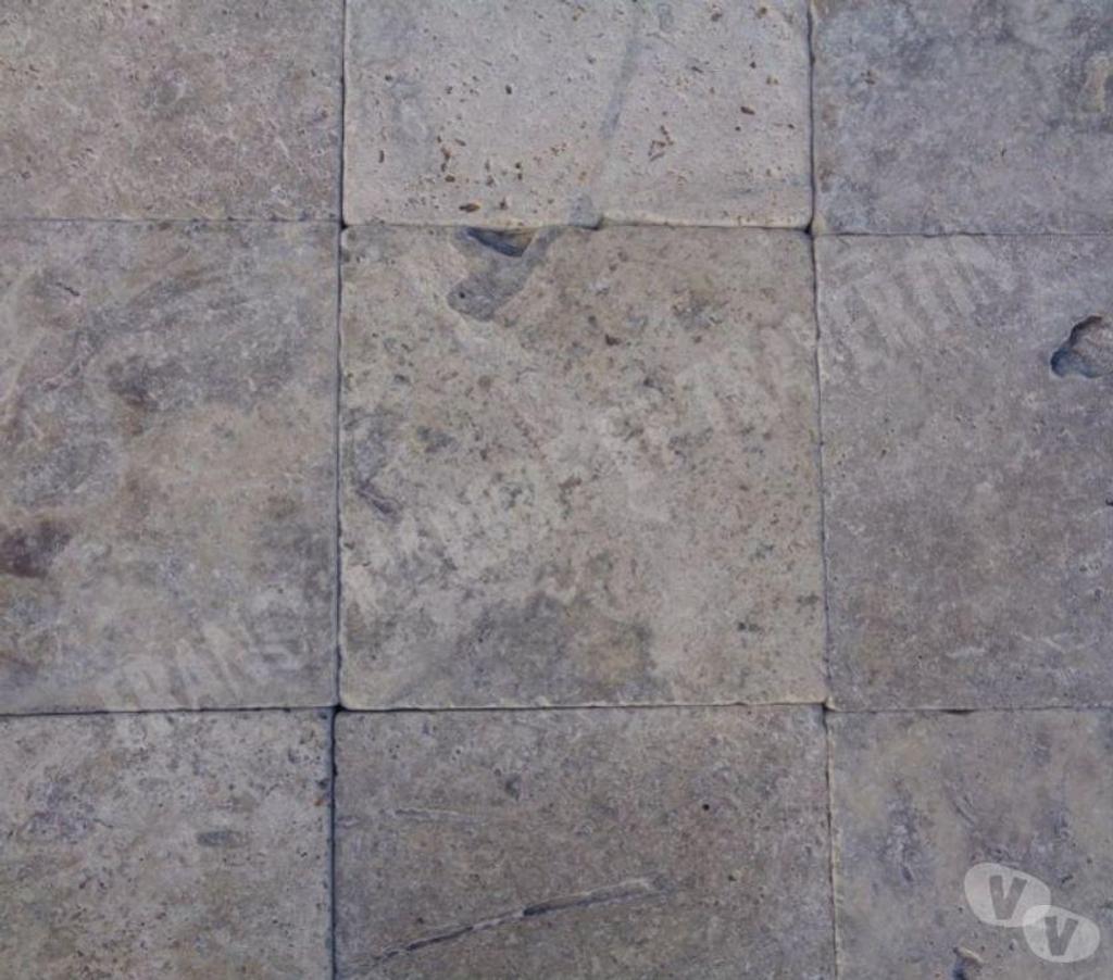  Var Forcalqueiret - 83136 - Photos Vivastreet Travertin Gris Silver 30x30 cm REF 2730