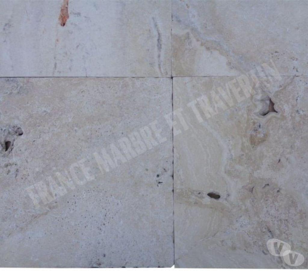  Var Forcalqueiret - 83136 - Photos Vivastreet Travertin Malibu 40x40 cm REF 2697