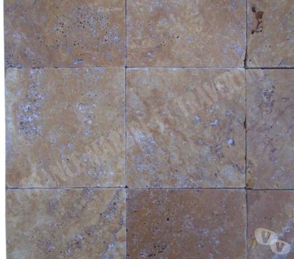  Var Forcalqueiret - 83136 - Photos Vivastreet Travertin Jaune Ocre 20x20 cm REF 2605