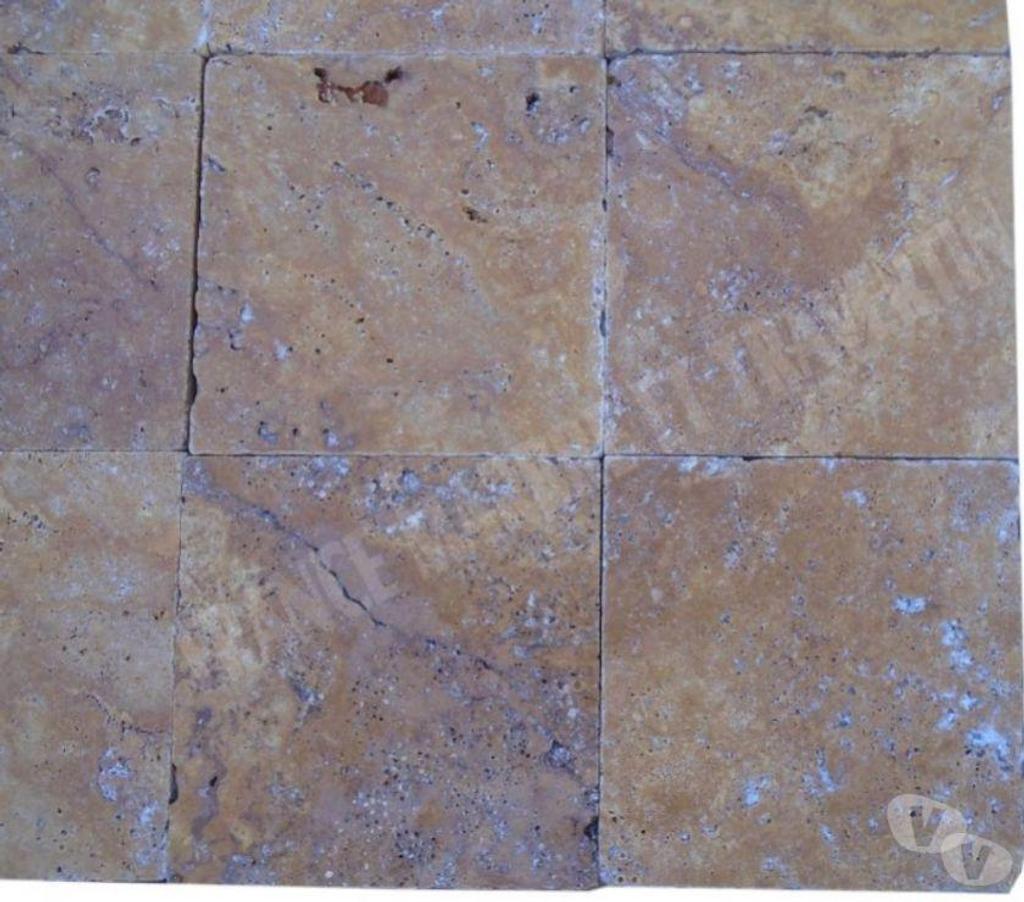  Var Forcalqueiret - 83136 - Photos Vivastreet Travertin Jaune Ocre 20x20 cm REF 2605