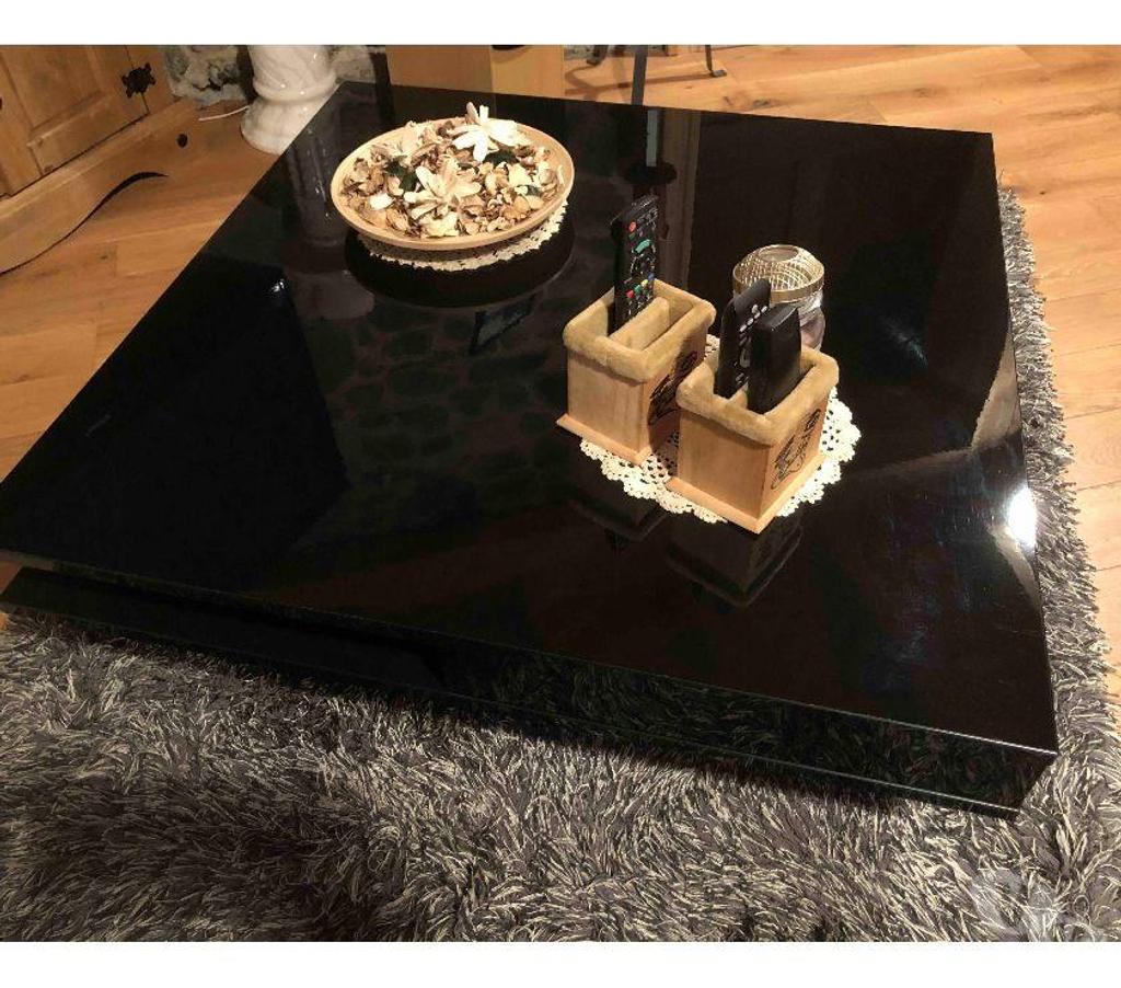 Ameublement & art de la table Isère Allevard - 38580 - Photos Vivastreet Table basse brillant noir 95x95 cm