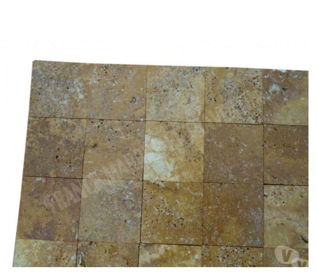  Var Forcalqueiret - 83136 - Photos Vivastreet Travertin Jaune Ocre 10x10 cm REF 3078