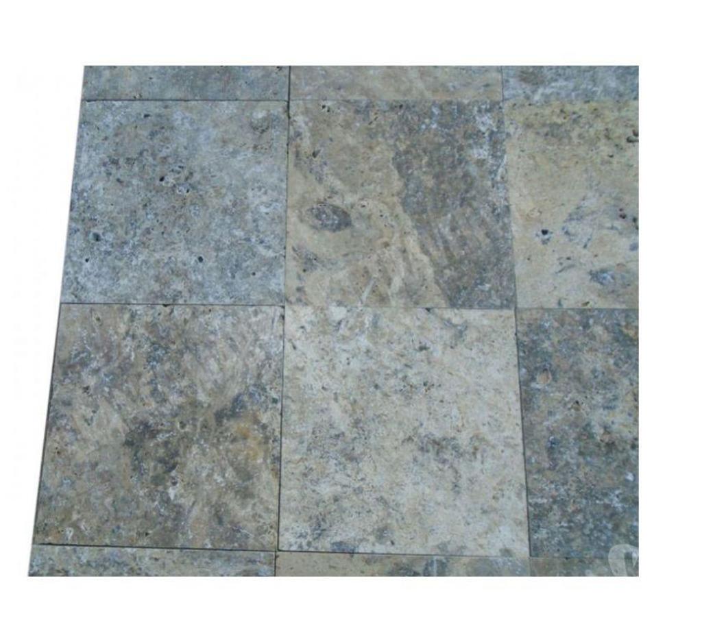  Var Forcalqueiret - 83136 - Photos Vivastreet Travertin Gris Silver 20x20 cm REF 3071