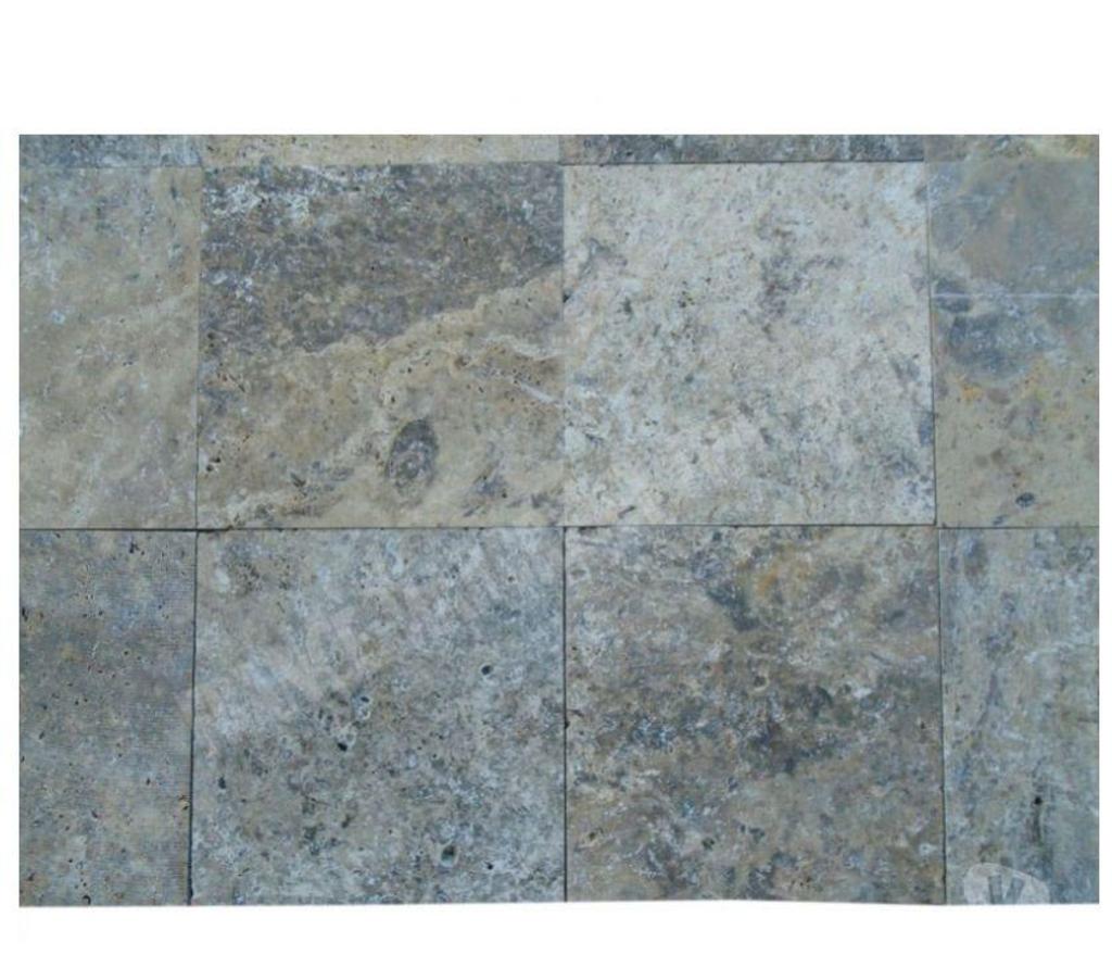  Var Forcalqueiret - 83136 - Photos Vivastreet Travertin Gris Silver 20x20 cm REF 3071