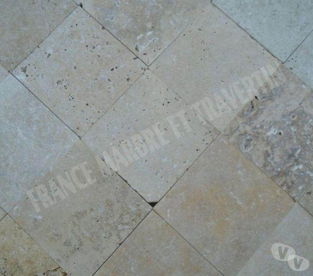  Var Forcalqueiret - 83136 - Photos Vivastreet Travertin Classique Beige 15x15 cm REF 3070