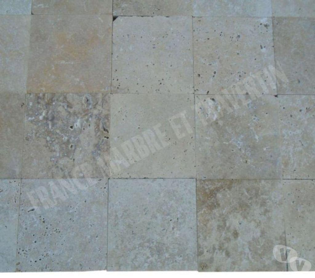  Var Forcalqueiret - 83136 - Photos Vivastreet Travertin Classique Beige 15x15 cm REF 3070