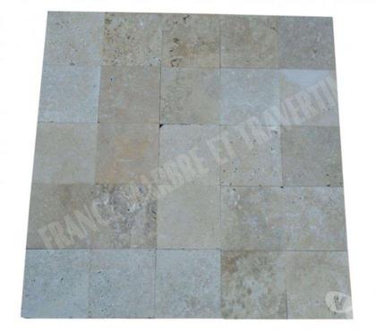Bricolage - Jardin - Outillage Forcalqueiret Var - Photos Vivastreet Travertin Classique Beige 15x15 cm REF 3070