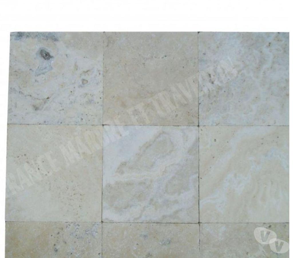  Bouches-du-Rhône Lancon Provence - 13680 - Photos Vivastreet Travertin Clair Malibu 20x20 cm REF 3267