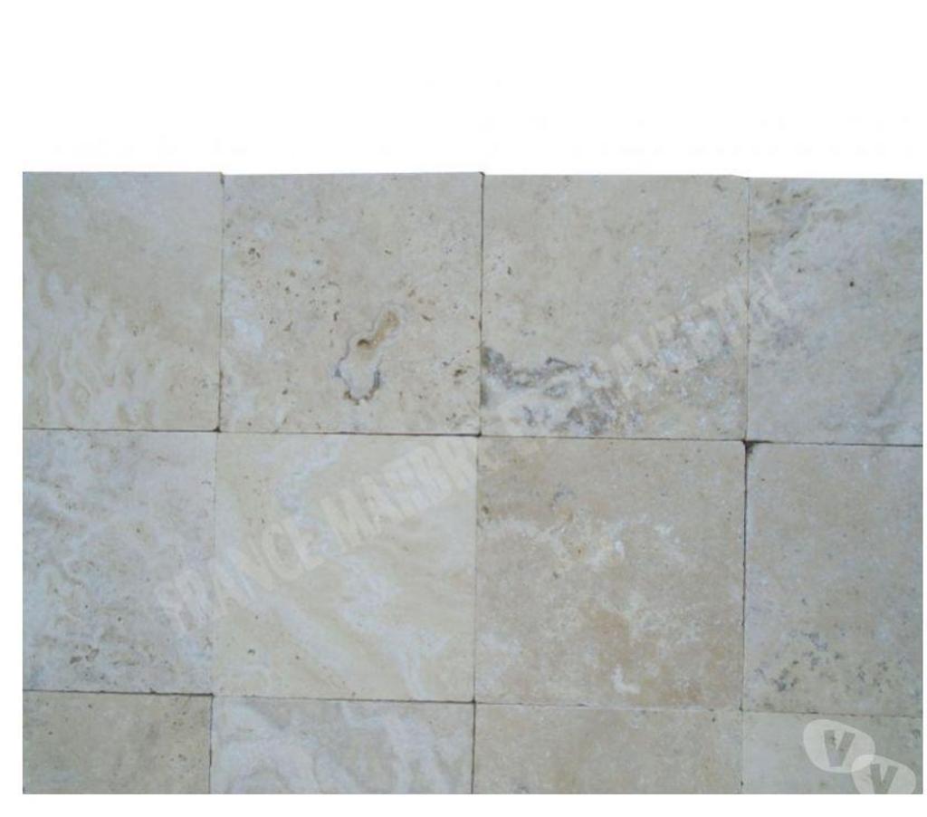  Bouches-du-Rhône Lancon Provence - 13680 - Photos Vivastreet Travertin Clair Malibu 20x20 cm REF 3267