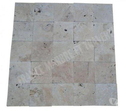 Bricolage - Jardinage Lancon Provence Bouches-du-Rhône - Photos Vivastreet Travertin Classique Beige 15x15 cm REF 3074