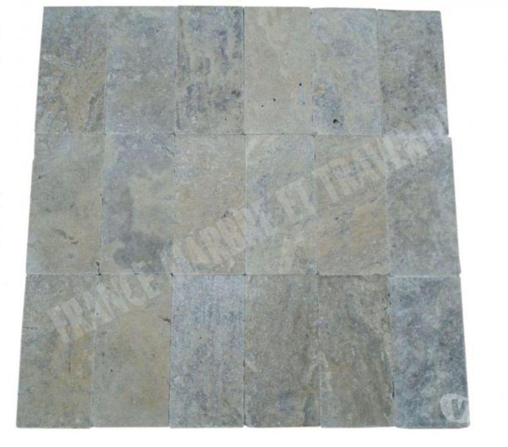  Bouches-du-Rhône Lancon Provence - 13680 - Photos Vivastreet Travertin Silver Gris 15x30 cm REF 2063