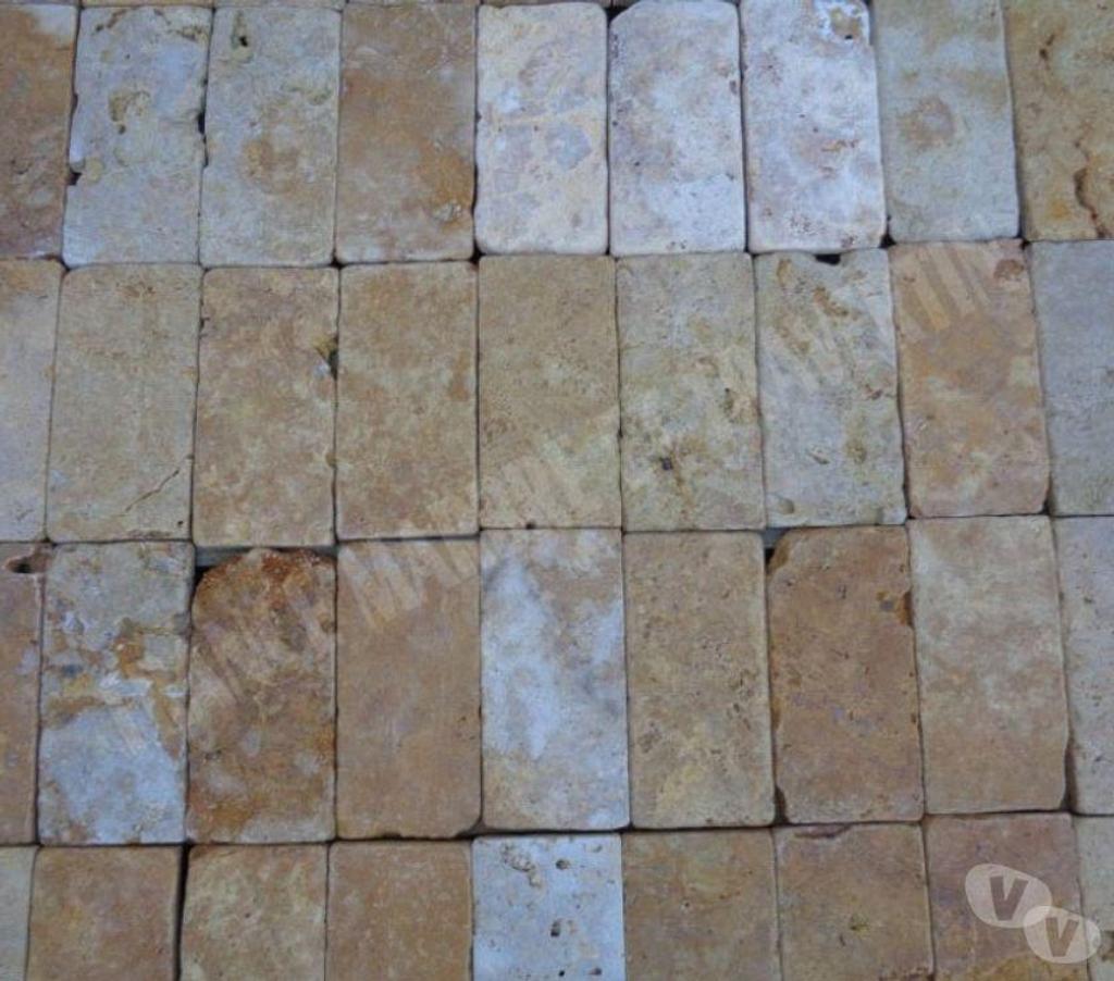  Var Forcalqueiret - 83136 - Photos Vivastreet Travertin Jaune Or 7,5x15 cm REF 2267