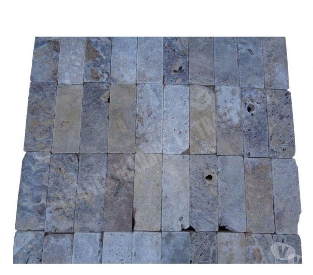  Var Forcalqueiret - 83136 - Photos Vivastreet Travertin Gris Silver 7,5x20 cm REF 2258