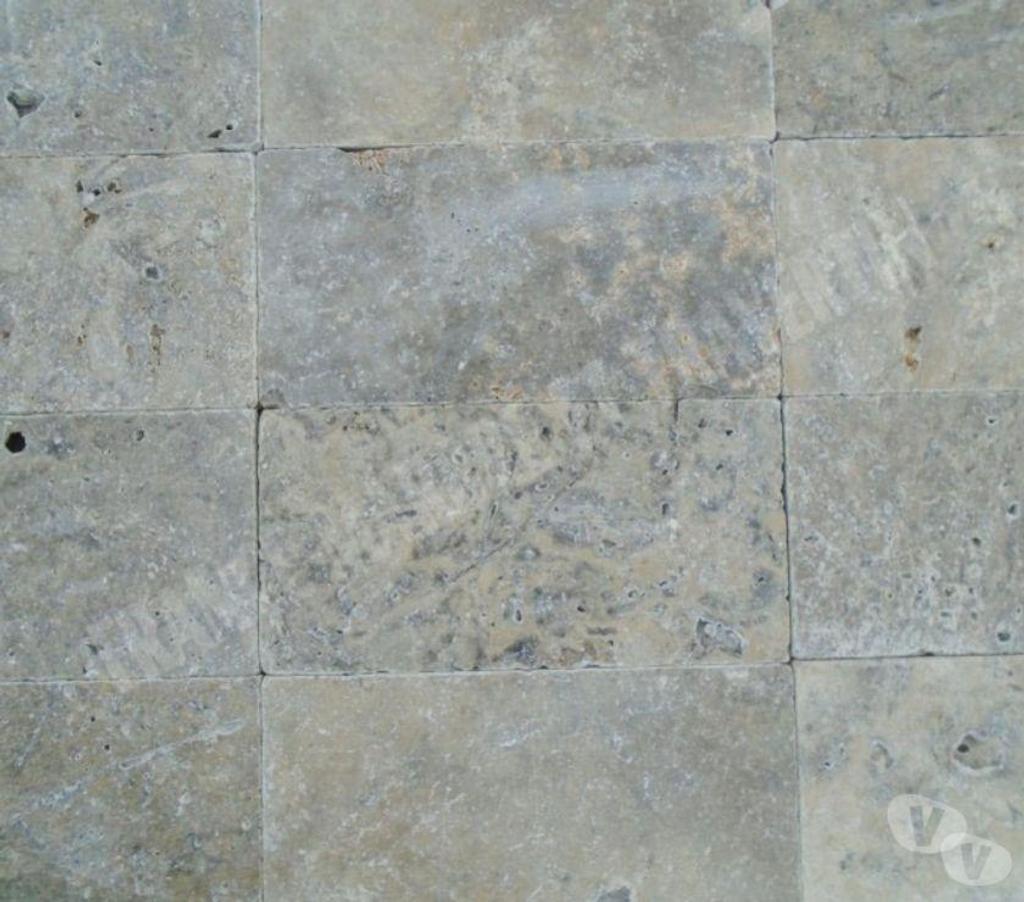  Var Forcalqueiret - 83136 - Photos Vivastreet Travertin Silver Gris 15x30 cm REF 2064