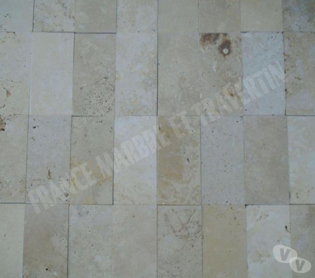  Var Forcalqueiret - 83136 - Photos Vivastreet Travertin Classique Beige 10x20 cm REF 2035