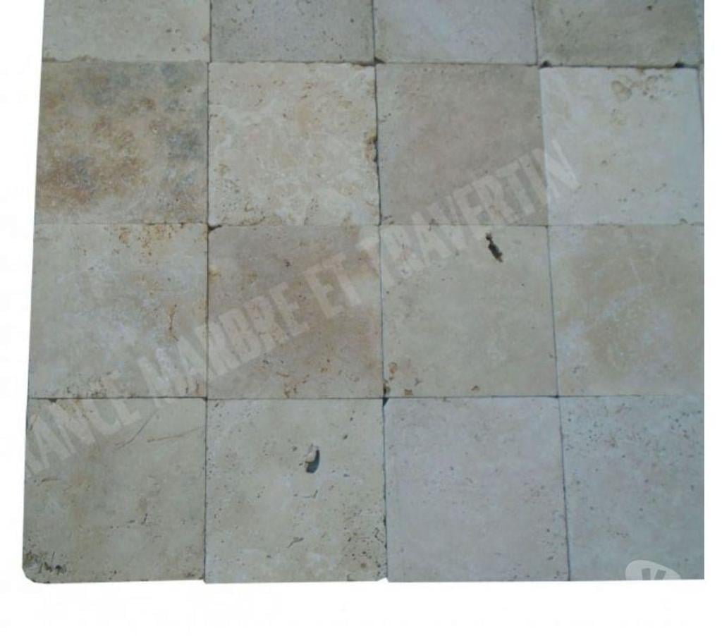  Var Forcalqueiret - 83136 - Photos Vivastreet Travertin Classique Beige 20,3x20,3 cm REF 1882