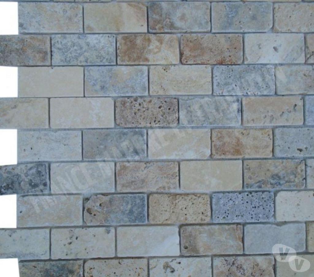  Bouches-du-Rhône Lancon Provence - 13680 - Photos Vivastreet Travertin Mixte Mosaïque 4 Couleur 4,8x10 cm REF 3134