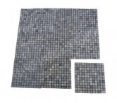 Travertin Silver Gris Mosaïque 2,3x2,3 cm REF 465