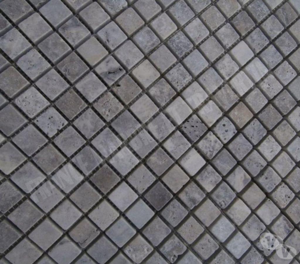  Var Forcalqueiret - 83136 - Photos Vivastreet Travertin Silver Gris Mosaïque 2,3x2,3 cm REF 465
