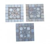 Travertin Multicolore Rosace 30,5x30,5 cm REF 1665