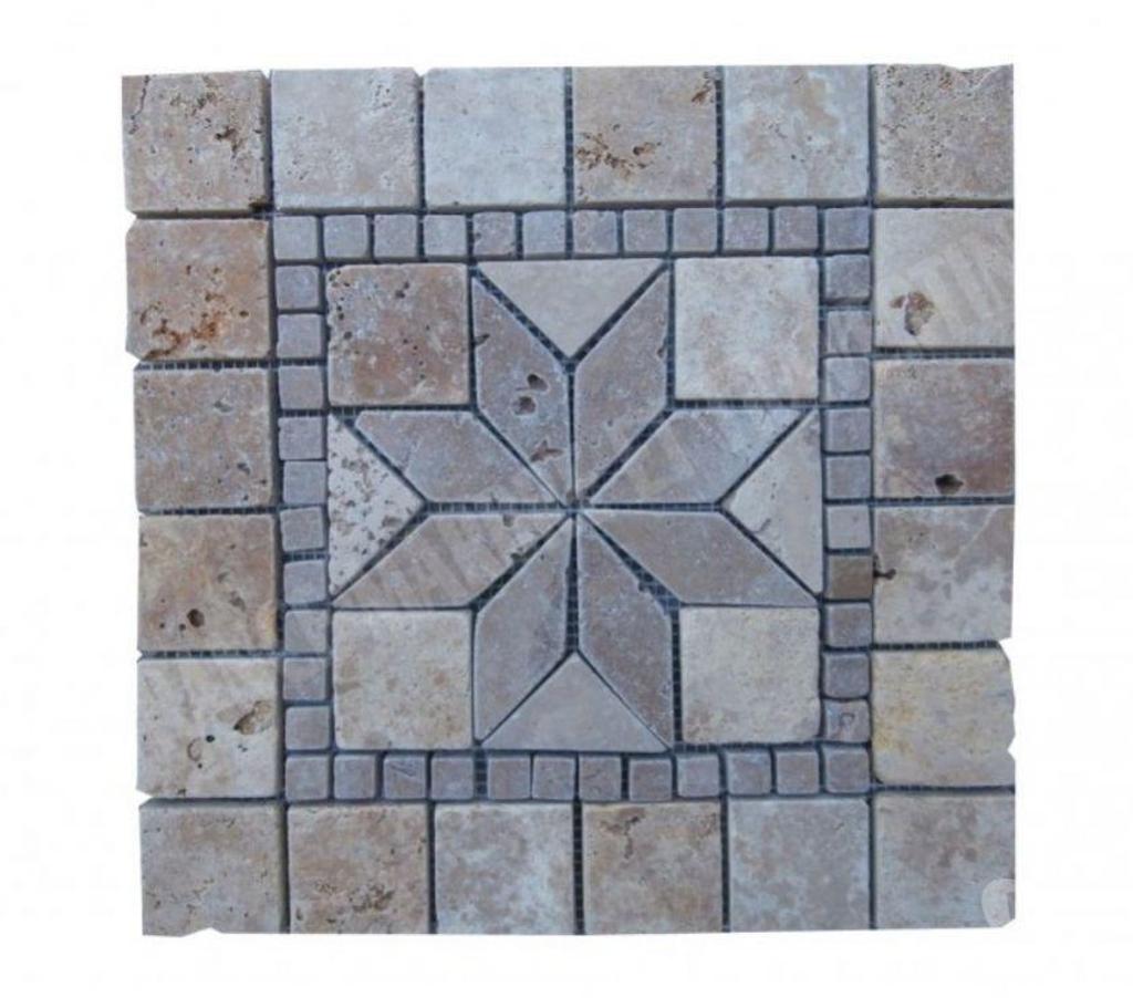  Var Forcalqueiret - 83136 - Photos Vivastreet Travertin Multicolore Rosace 30,5x30,5 cm REF 1665