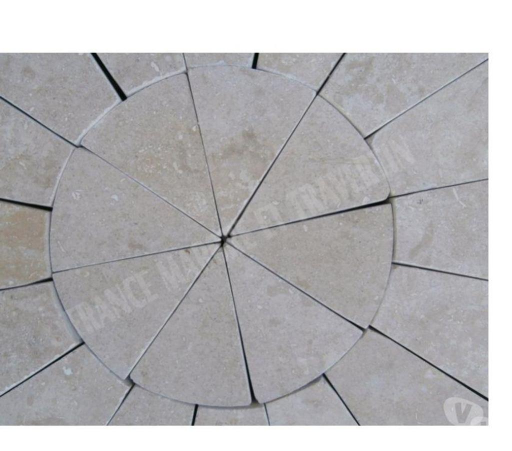  Var Forcalqueiret - 83136 - Photos Vivastreet Travertin Clssb Cercle Manoir Diamètre 90 cm REF 1238