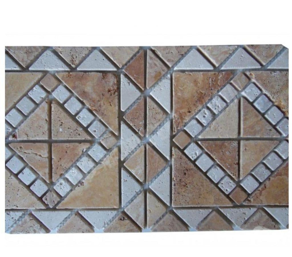  Var Forcalqueiret - 83136 - Photos Vivastreet Travertin Jaune & Classique Rosace 30,5x30,5 cm REF 1138