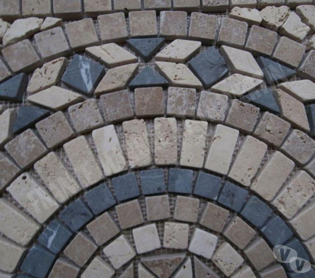  Var Forcalqueiret - 83136 - Photos Vivastreet Travertin Mixte Rosace 61x61 cm REF 1050