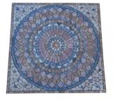 Travertin Mixte Rosace 91x91 cm REF 1049