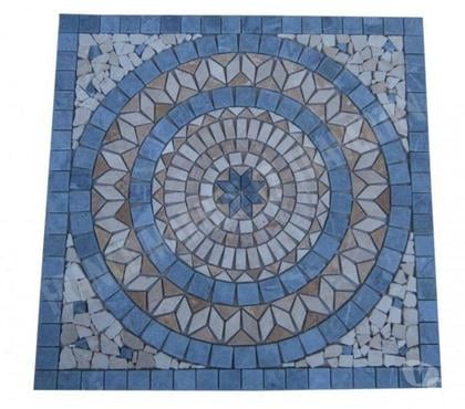 Bricolage - Jardin - Outillage Forcalqueiret Var - Photos Vivastreet Travertin Mixte Rosace 80x80 cm REF 1048