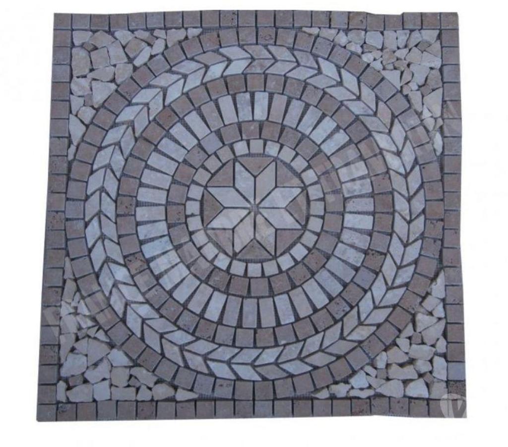  Var Forcalqueiret - 83136 - Photos Vivastreet Travertin Mixte Rosace 61x61 cm REF 1047