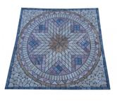 Travertin Mixte Rosace 91x91 cm REF 1046