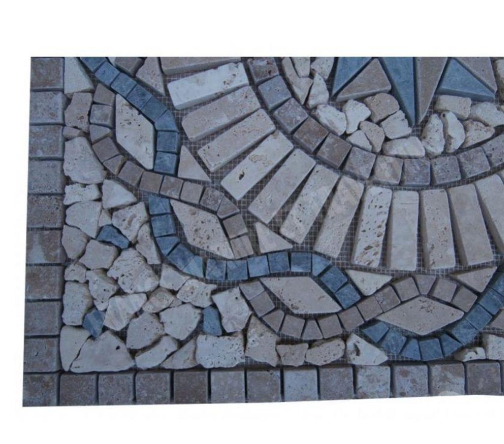  Var Forcalqueiret - 83136 - Photos Vivastreet Travertin Mixte Rosace 61x61 cm REF 1044