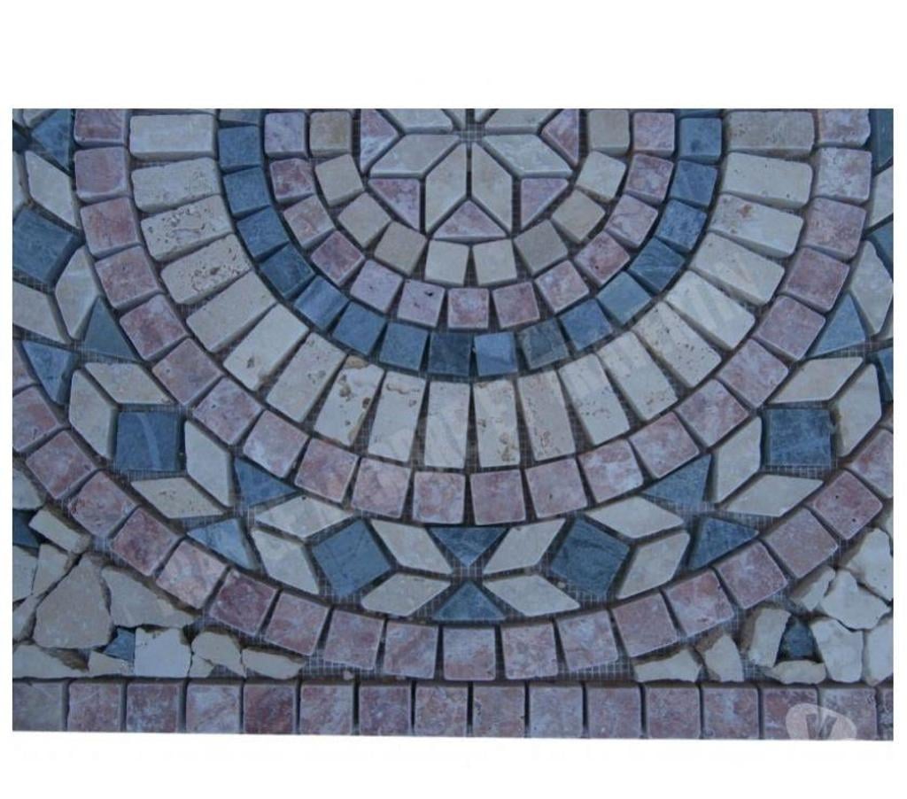  Var Forcalqueiret - 83136 - Photos Vivastreet Travertin Mixte Rosace 61x61 cm REF 1042