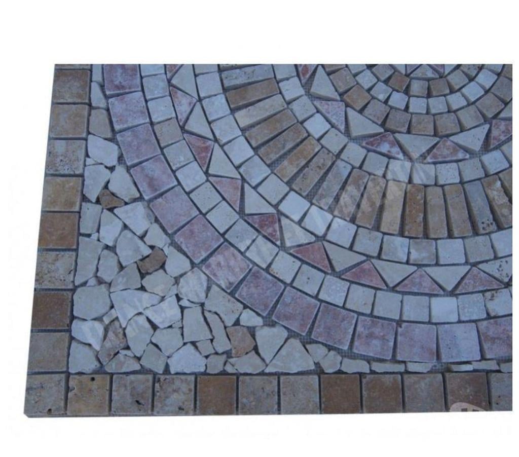  Var Forcalqueiret - 83136 - Photos Vivastreet Travertin Mixte Rosace 91x91 cm REF 1041