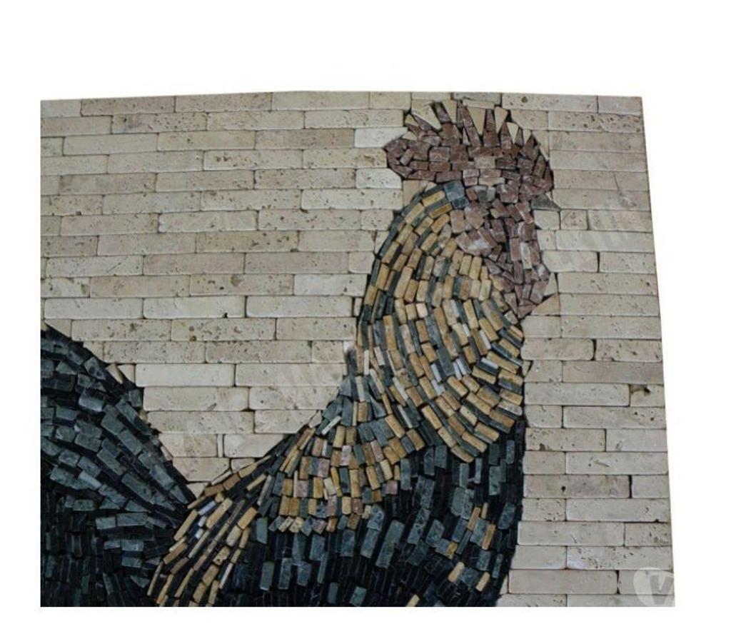  Var Forcalqueiret - 83136 - Photos Vivastreet Travertin Mixte Rosace Coq 61x61 cm REF 628