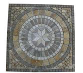 Travertin Mixte Rosace 61x61 cm REF 551