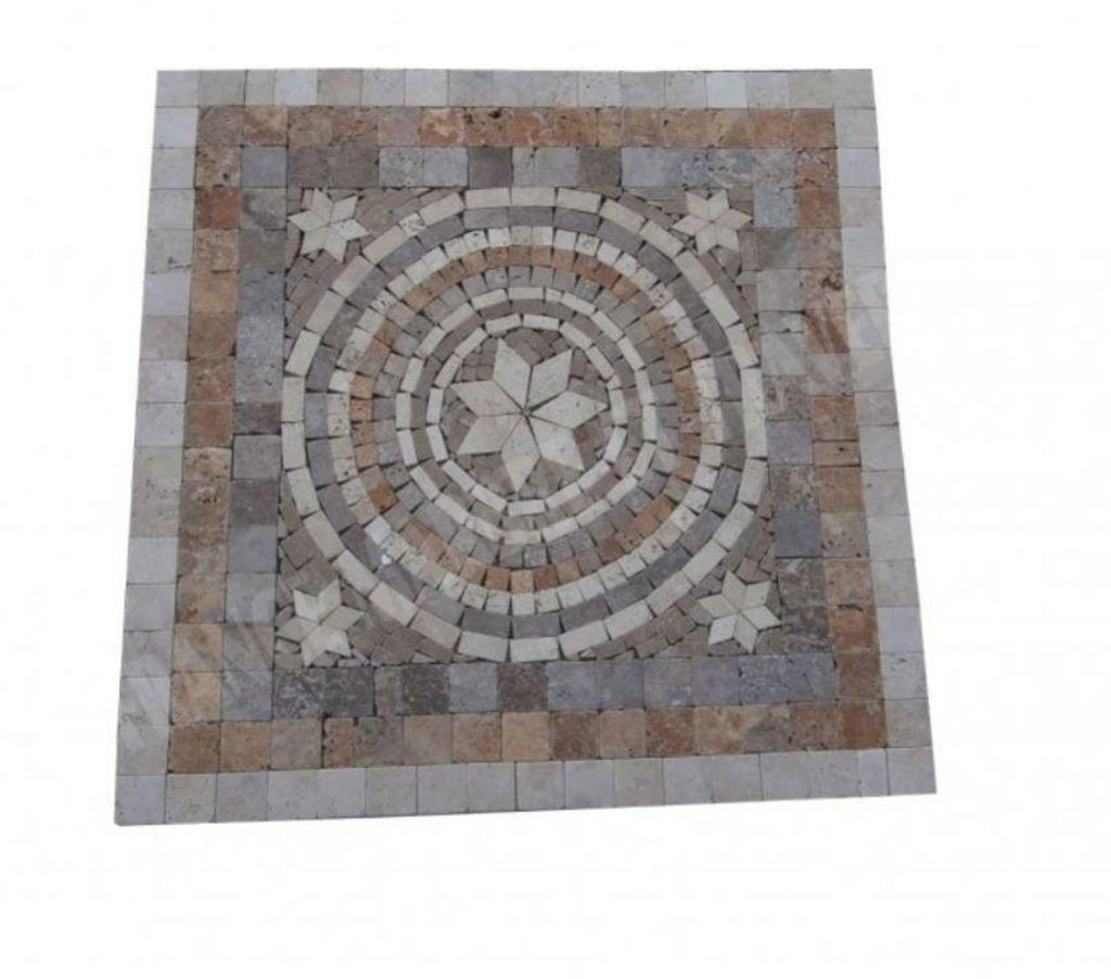  Var Forcalqueiret - 83136 - Photos Vivastreet Travertin Mixte Rosace 80x80 cm REF 549