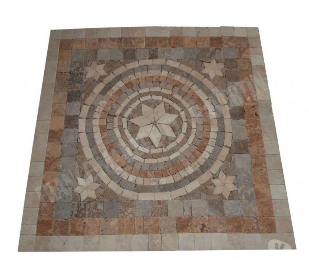  Var Forcalqueiret - 83136 - Photos Vivastreet Travertin Mixte Rosace 80x80 cm REF 549