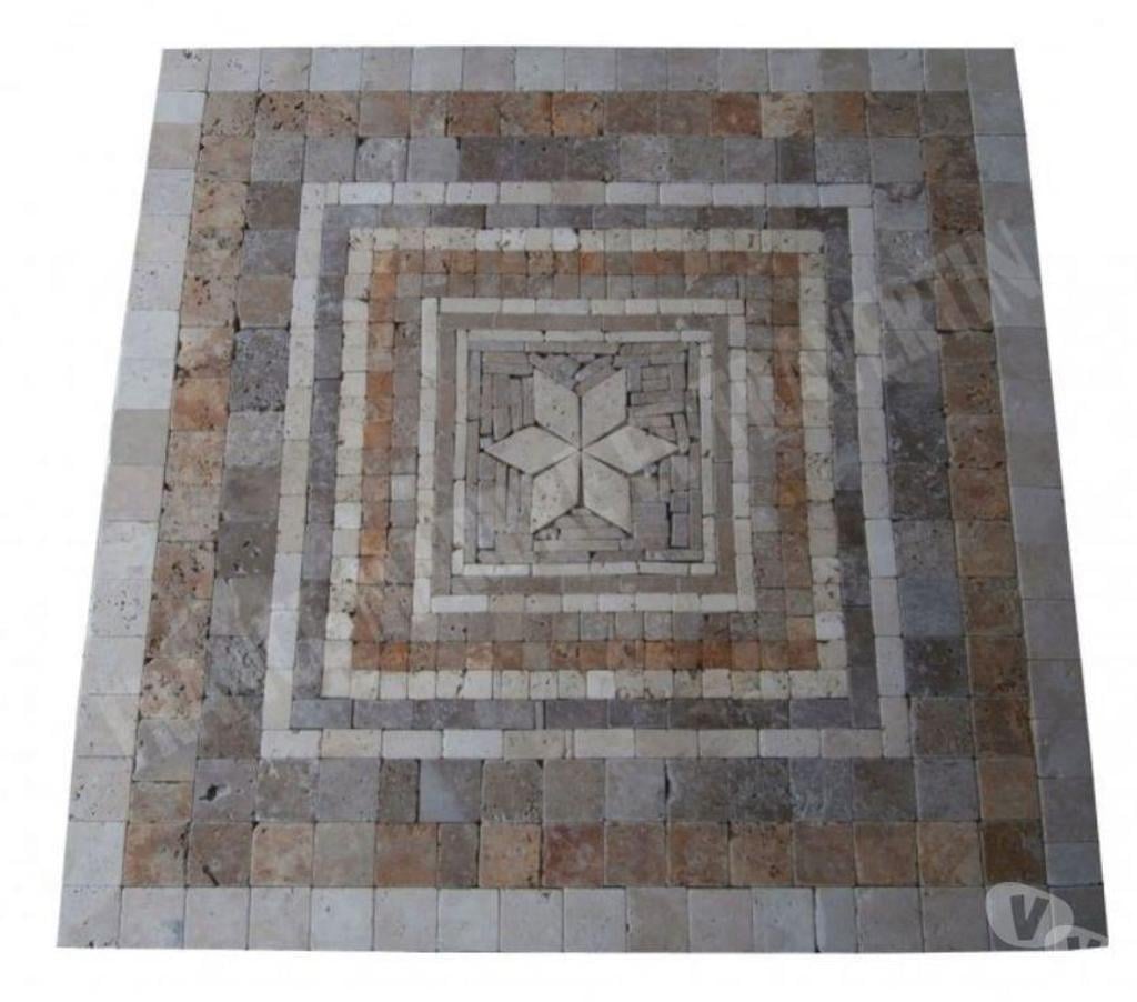  Var Forcalqueiret - 83136 - Photos Vivastreet Travertin Mixte Rosace 80x80 cm REF 549