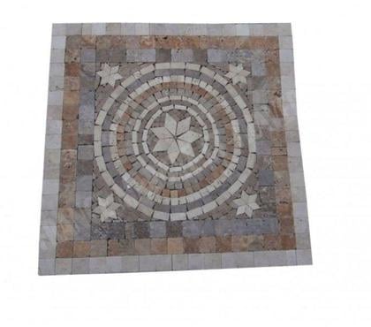 Bricolage - Jardin - Outillage Forcalqueiret Var - Photos Vivastreet Travertin Mixte Rosace 80x80 cm REF 549