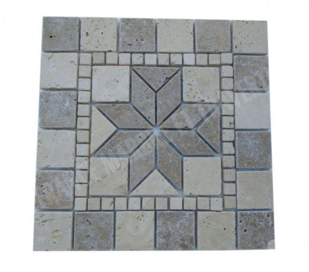  Bouches-du-Rhône Lancon Provence - 13680 - Photos Vivastreet Travertin Multicolore Rosace 30,5x30,5 cm REF 3133