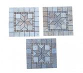 Travertin Multicolore Rosace 30,5x30,5 cm REF 1665