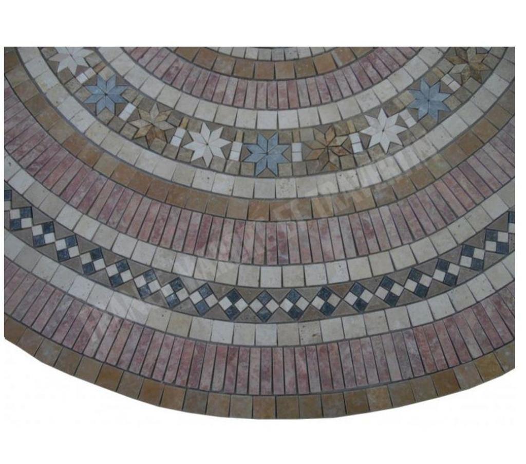 Bouches-du-Rhône Lancon Provence - 13680 - Photos Vivastreet Travertin Mixte Rosace Ronde Diametre 200 cm REF 1543