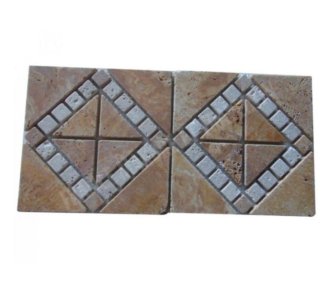  Bouches-du-Rhône Lancon Provence - 13680 - Photos Vivastreet Travertin Jaune & Classique Rosace 23x23 cm REF 1391