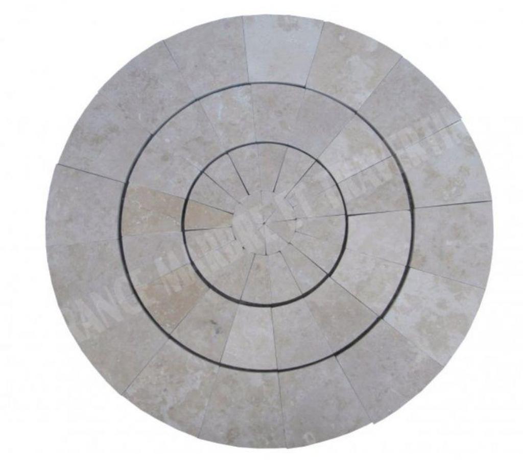  Bouches-du-Rhône Lancon Provence - 13680 - Photos Vivastreet Travertin Clssb Cercle Manoir Diamètre 90 cm REF 1238