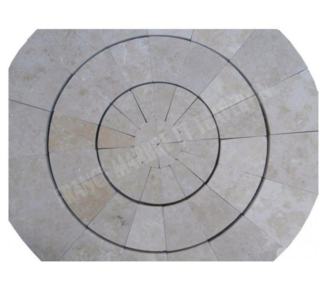  Bouches-du-Rhône Lancon Provence - 13680 - Photos Vivastreet Travertin Clssb Cercle Manoir Diamètre 90 cm REF 1238